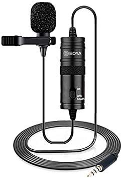 BOYA by-m1 Microphone à condensateur omnidirectionnel Microphone Cravate